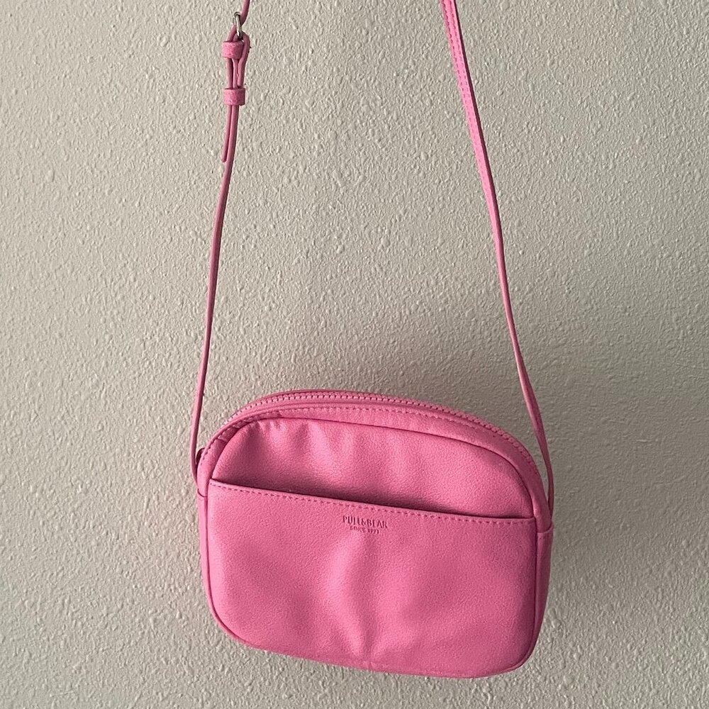 Pull & Bear Pink Crossbody Bag
